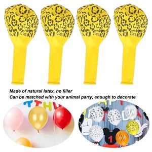Hot (3)Latex Balloons Animal Latex Balloons Round 20Pcs Latex For Birthday/Party - Picture 1 of 22