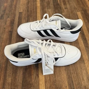 Adidas Breaknet Sleek Cloud White Black H5426 Women's Size 8.5 Tennis Shoes - Picture 1 of 5