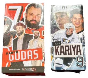 Lotto di 2 nuovi con scatola NHL Hockey Anaheim Mighty Ducks Bobblehead Radko Gudas Paul Kariya - Foto 1 di 12