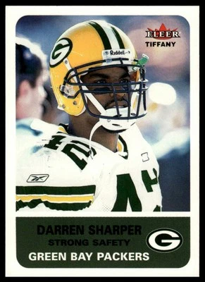 2002 Fleer #95 Darren Sharper Tiffany #/225 - Image 1 of 2
