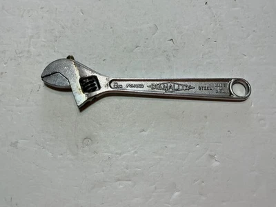 De colección Diamond Calk & Horseshoe Co. 8" Llave Media Luna Ajustable Diamalloy EE. UU. Foto 1 de 3