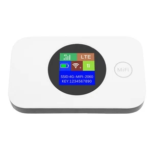 4G LTE Mobile Hotspot With SIM Card Slot 150Mbps Support 10 Users Connection Tra - Picture 1 of 12