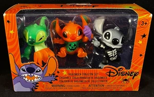 Disney - Lilo & Stitch - Stitch - Halloween Collector Set - 3 Figures 2" High - Picture 1 of 4