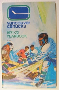 1971-72 Vancouver Canucks Media Guide, Yearbook - Picture 1 of 2