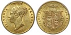 Victoria 1842 Half-Sovereign, MS62