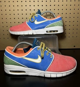 Nike Concepts x SB Stefan Janoski Max Mosaic QS Mens Size 9.5 Sneakers Shoes - Picture 1 of 9