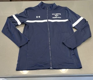 Under Armour Warm Up Team Full-Zip Black PCA N Basketball Men's Size S - Picture 1 of 2