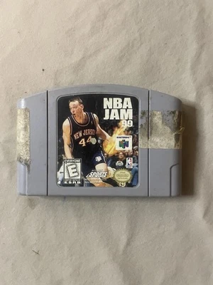 NBA Jam 99 Cart Only Nintendo 64 (N64) Untested - Image 1 of 2