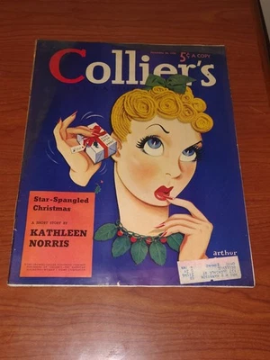 December 28, 1940 COLLIER'S MAGAZINE with Arthur Crouch Cover - Image 1 of 2