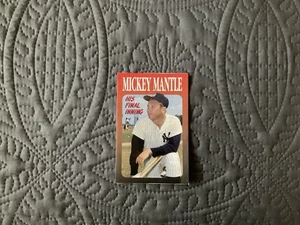 Mickey Mantle: His Final Innings Pamphlet - Picture 1 of 3