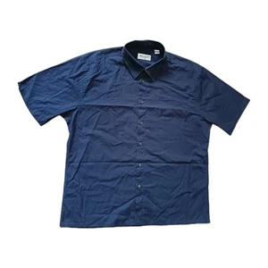 Camisa Yves Saint Laurent Para Hombre XL Extra Grande Azul Marino - Imagen 1 de 13