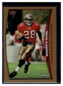 1998 Topps Chrome Warrick Dunn #154 Refractor Tampa Bay Buccaneers - Picture 1 of 2