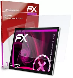atFoliX Glass Protector for Microsoft Surface Book 2 15 inch 9H Hybrid-Glass - Picture 1 of 5