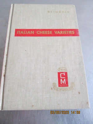 ITALIAN CHEESE VARIETIES George Reinbold PFIZER, 1963 Good First Edition - Image 1 of 4