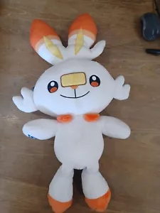 Juguete de peluche Build-A-Bear Pokemon Scorbunny sin sonido 24" BAB - Imagen 1 de 7