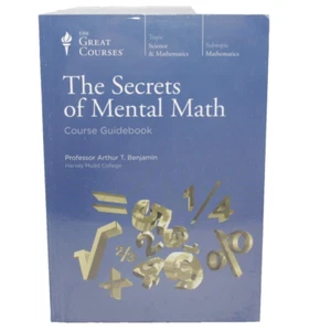 The Secrets of Mental Math 2-DVD Set & Guidebook Great Courses New Sealed - Picture 1 of 6
