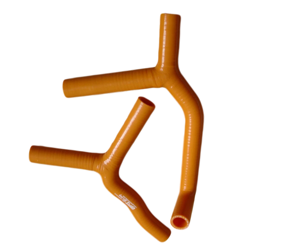 Manguera de radiador de silicona naranja para KTM 85SX 2004 2005 2006 2007 2008 2003-2012 Foto 1 de 4