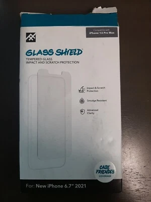 iFrogz Apple iPhone 13 Pro Max/12 Pro Max Glass Shield Screen Protector - Image 1 of 4