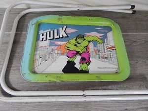 *RARE* Vintage The Incredible Hulk TV Dinner Tray Stand (1979) - Picture 1 of 12
