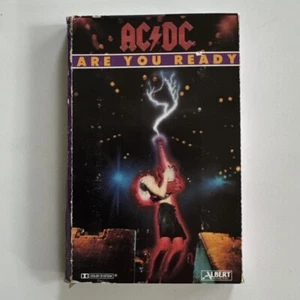 AC/DC - Are You Ready (Cassette Tape Single 1990 from The Razor's Edge) RARE - Picture 1 of 5