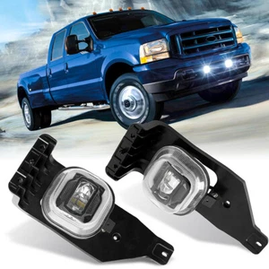 2pcs LED Fog Lights For Ford F-250/350/450/550 Super Duty 2005-2007 Turn Signal - Foto 1 di 16