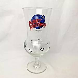 Vetro da collezione Planet Hollywood New York 16 oz. Birra Soda Trasparente - Foto 1 di 5