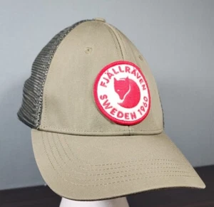 Fjallraven Snap Back Green Hat Cap Circle Patch Sz L/XL  Adjustable - Picture 1 of 10