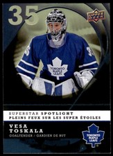 2008-09 McDonald's Upper Deck Superstar Spotlight Vesa Toskala #4 R82