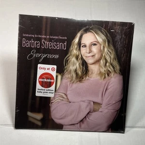Barbra Streisand~Evergreens Limited Edition Baby Pink Vinyl 2LP~SEALED*READ - Picture 1 of 2