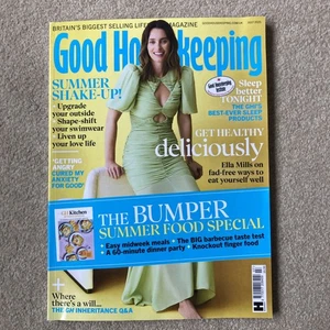 Good Housekeeping Magazine July 2025 Ella Mills - Picture 1 of 3