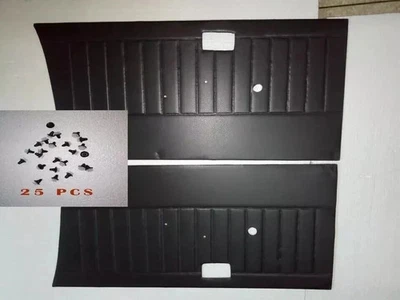 PANEL PUERTA INTERIOR SUZUKI SAMURAI SIERRA SJ410 SJ413 JIMNY VINILO GRIS (JUEGO DE 2) Foto 1 de 4