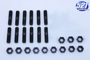 Kit de herrajes para colector de escape tacos tuercas no HP se adapta a cuerpo C bloque grande Mopar - Imagen 1 de 1
