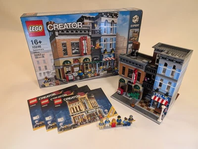 LEGO 10246 Detektivbüro Detective’s Office komplett top Zustand inkl. Box BA EOL - Bild 1 von 4