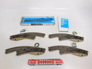 4X Märklin H0 AC Curve Switch E-Switch M-Track 5141 5142 1X Box #EF493-1 - Picture 1 of 5
