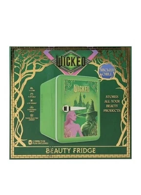 Wicked Beauty Mini Nevera 4L Maquillaje Edición Limitada Elphaba & Glinda - NUEVO Foto 1 de 4