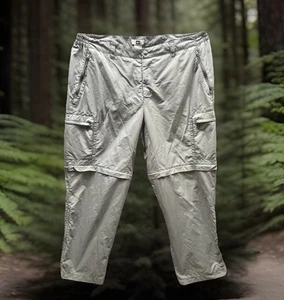 Pantalones cargo convertibles REI para mujer 16W Sahara pantalones cortos con cremallera 5 bolsillos UPF 50+ - Imagen 1 de 15