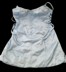 VERSUS By Gianni Versace Runway Collection Satin Corset Broadway Theatre Dress - Picture 1 of 24