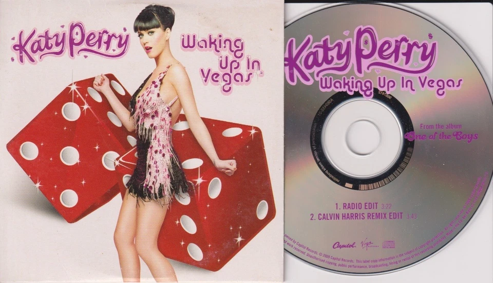 Katy Perry – Waking Up In Vegas (Calvin Harris Remix Edit) - 2 Track Single CD - Bild 1 von 1
