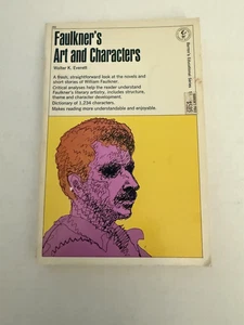 Faulkners Kunst und Figuren, Walter K. Everett, 1969 - Bild 1 von 2