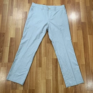 J.Lindeberg Hose Herren 34 x 30 grau vorne flach Golf leicht Freizeit - Bild 1 von 12