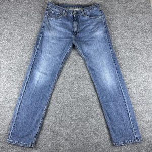 Levis 505 Herren 34x31* Blau Regular Fit Gerades Bein Medium Wash Baumwolle Stretch - Bild 1 von 8