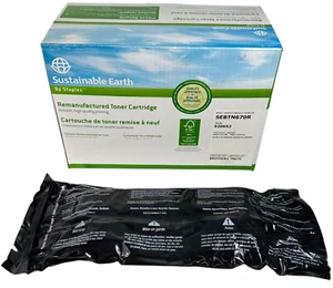 Staples Compatible Brother TN670 Toner Cartridge SEBTN670R - Black - Picture 1 of 8