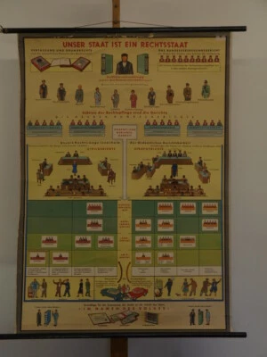 Cuadro de pared 82x116c BRD Is A Rule of Law Firm Etc GG97~1960 Foto 1 de 4