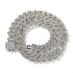 11 mm Herren Vergoldet Miami Kubanisches Glied Kette Halskette Armband Hip Hop Schmuck - Bild 1 von 23