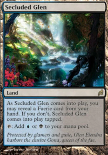 Secluded Glen Lorwyn Near Mint, Japanese - MTG - Image 1 of 1