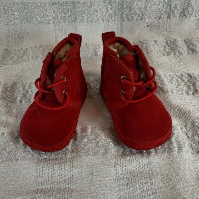 UGG Baby Girls Boots Red Size 0/1 - Изображение 1 из 4