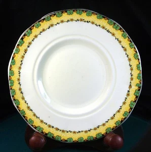 Pflanze Toskanisches China Art Deco 7 cm Teeteller - Muster Nr. 5512A - um 1936 - Bild 1 von 1