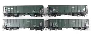RAPIDO NSC BALLAST HOPPERS X 4 BCOL WITH LOADS VERY GOOD UNBOXED HO SCALE - Picture 1 of 13