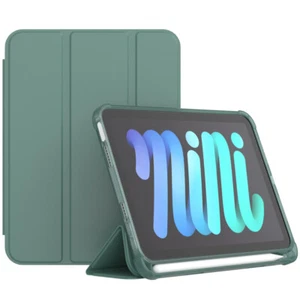 For iPad Mini 6 Pro 11 Air 10.9 10.2 9.7 PU Smart Case Cover With Pencil Holder - Picture 1 of 22
