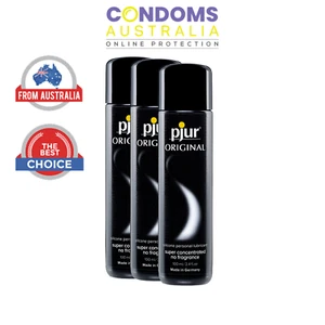Pjur Original Bottle 100ml Bodyglide Lubricant TRIPLE PACK - Picture 1 of 1
